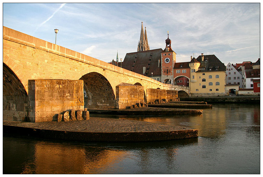 an der steinernen Brücke