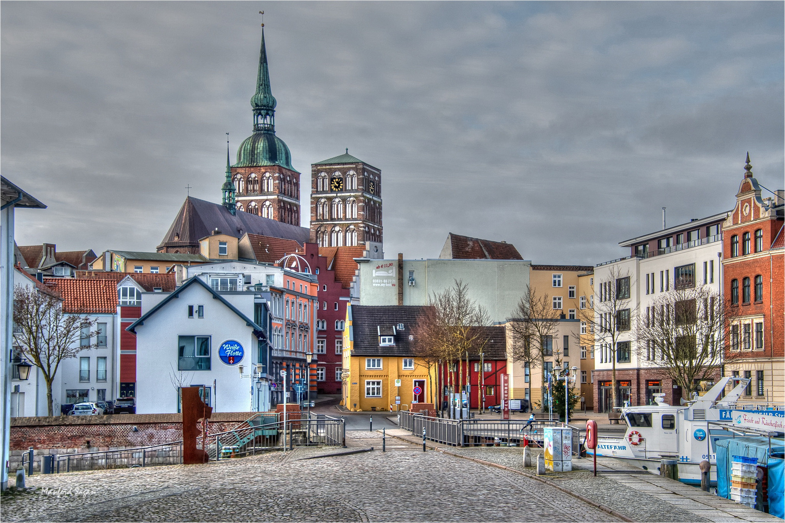 An der Stralsunder Fährbrücke... 