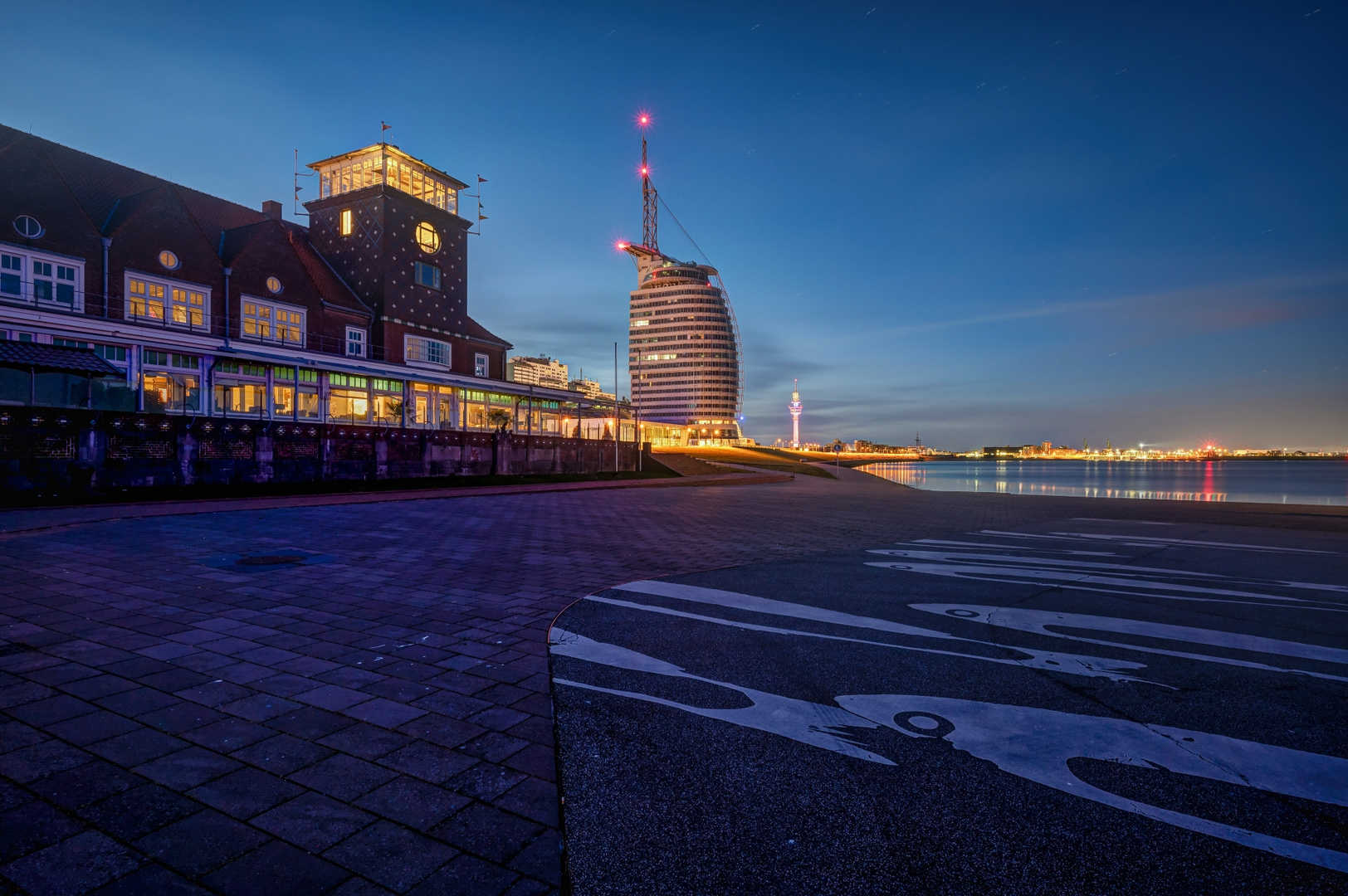 An der Strandhalle in Bremerhaven