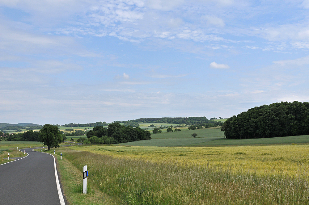 An der Straße nach Urspringen: Kleine Paradiese 01