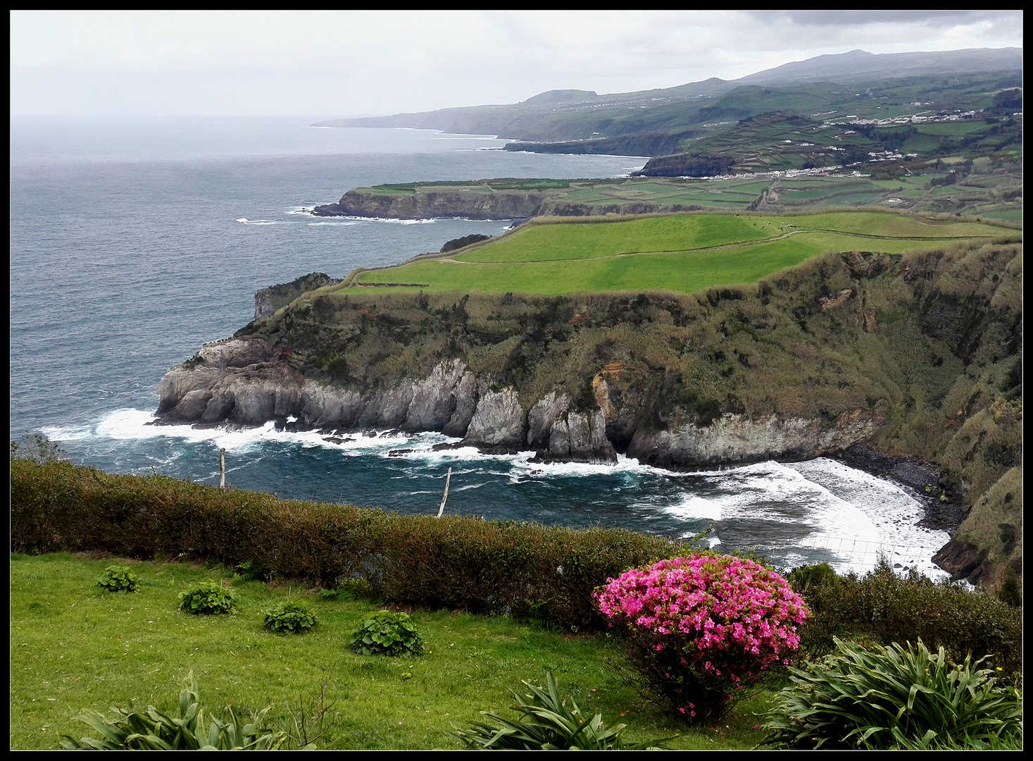 An der Südküste von Sao Miguel, der Hauptinsel der Azoren