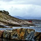 An der Südspitze der Insel Sotra/Norwegen