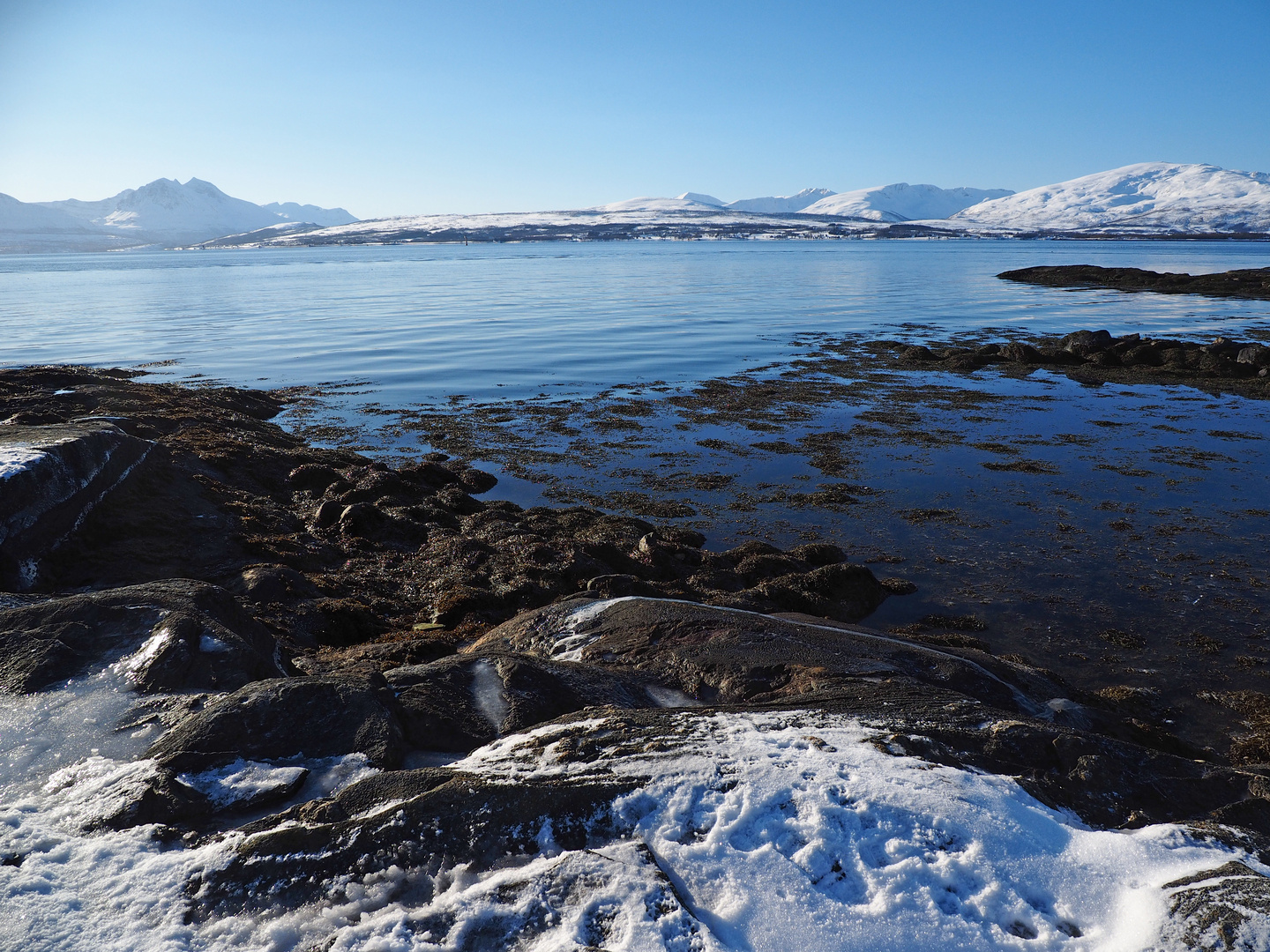 An der Südspitze von Tromsø