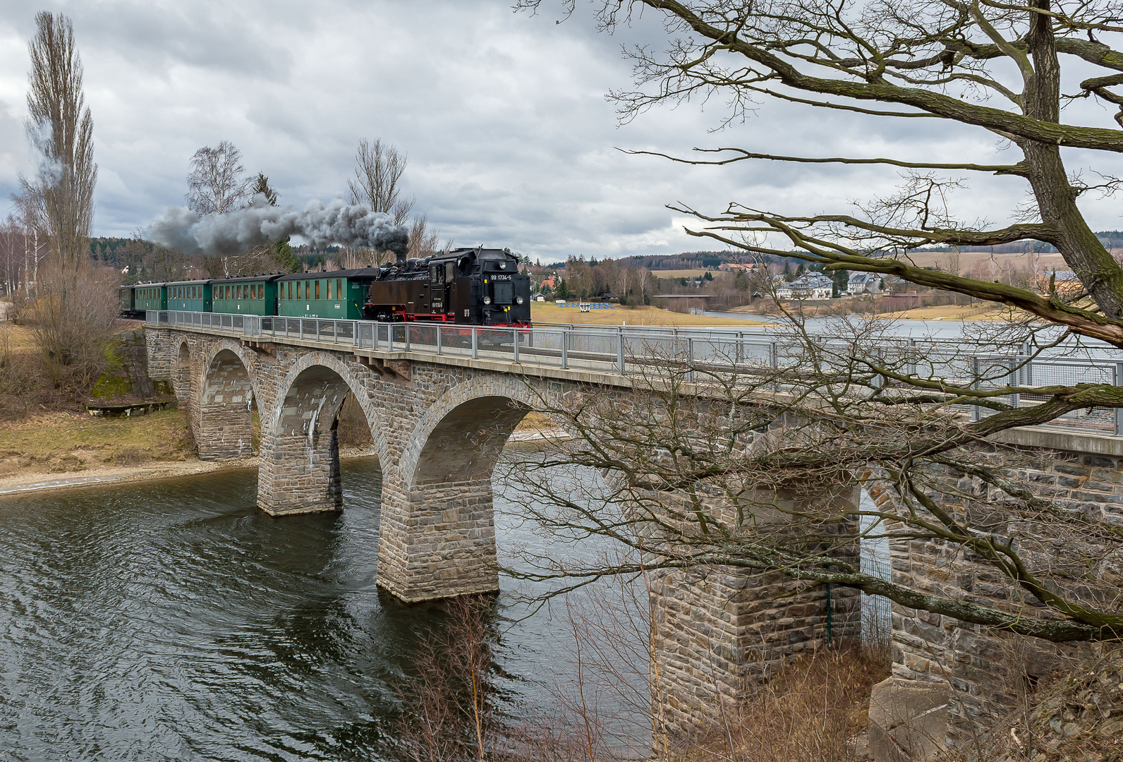 An der Talsperre Malter