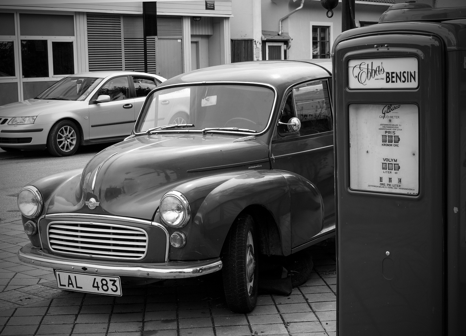 An der Tankstelle