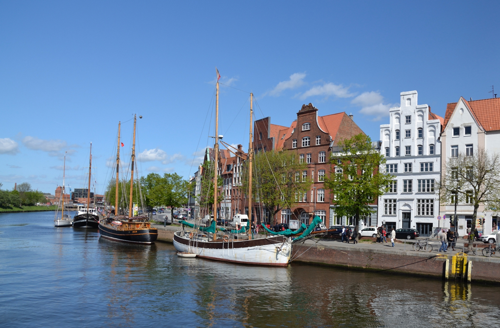 An der Trave in Lübeck