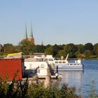 An der Trave in Lübeck...