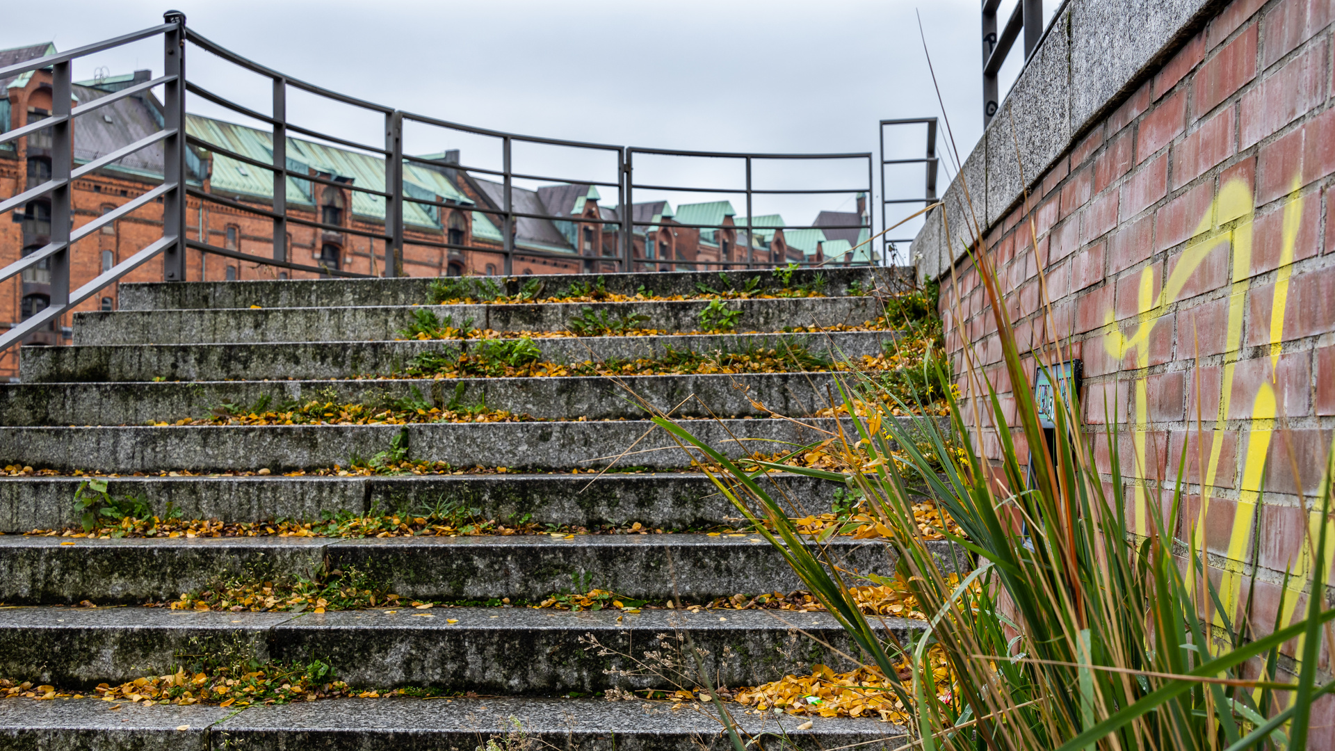 an der treppe