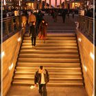 An der U-Bahn Station Brandenburger Tor