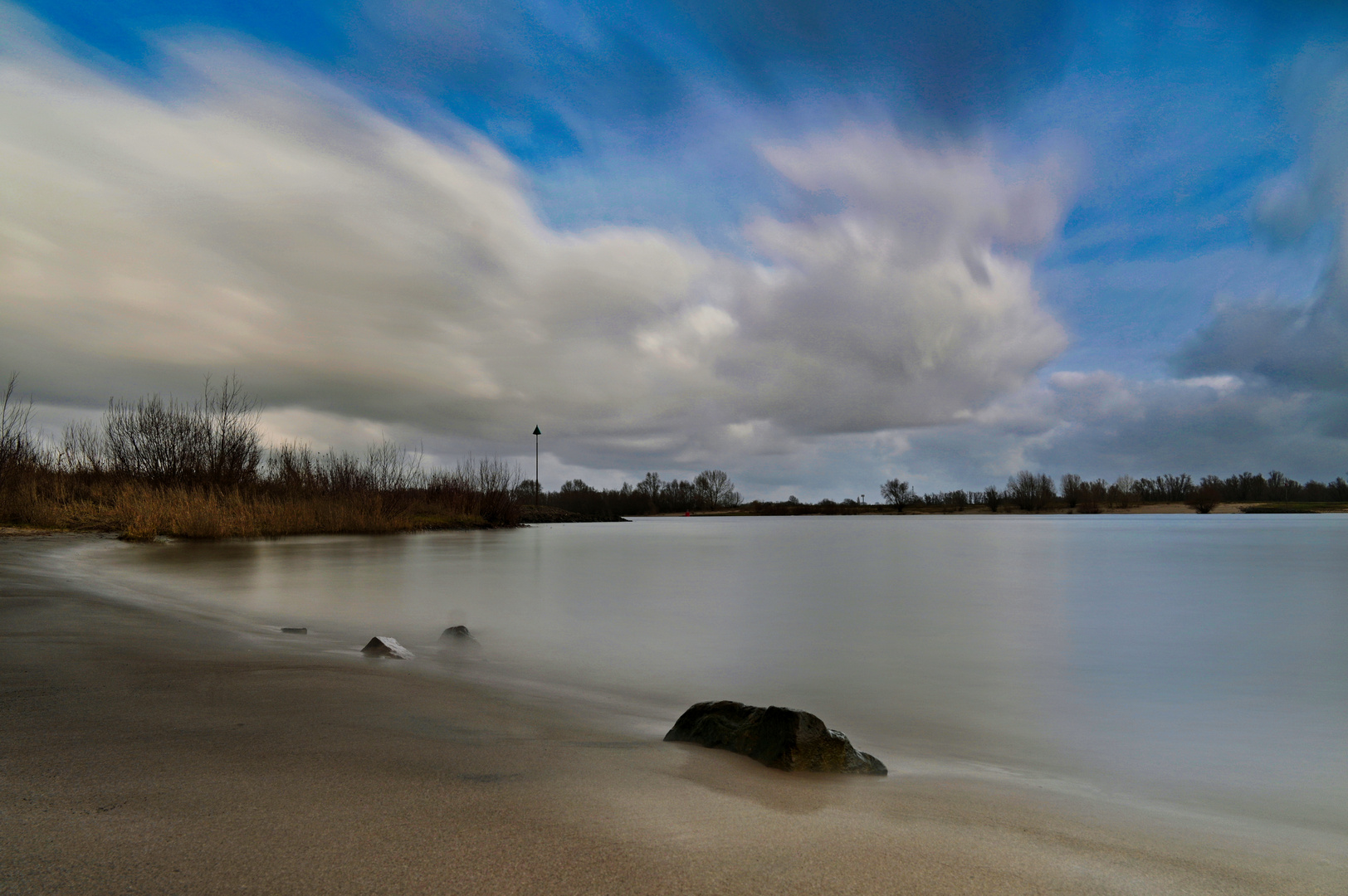 An der Waal Foto & Bild landschaft, himmel, techniken Bilder auf