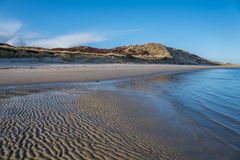 AN DER WATTSEITE VON RANTUM AUF SYLT - FEBRUAR 2017