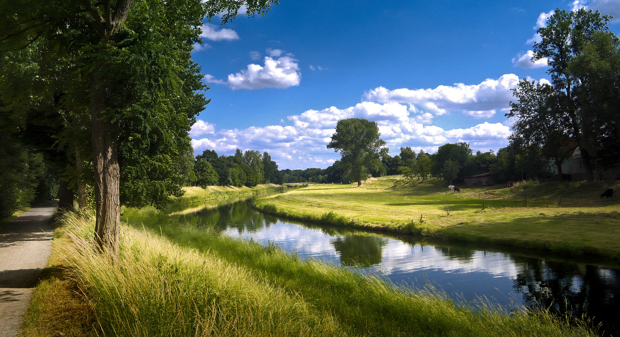An der Werre Foto & Bild landschaft, bach, fluss & see, flüsse und