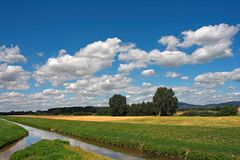 An der Weschnitz zwischen Lorsch und Heppenheim