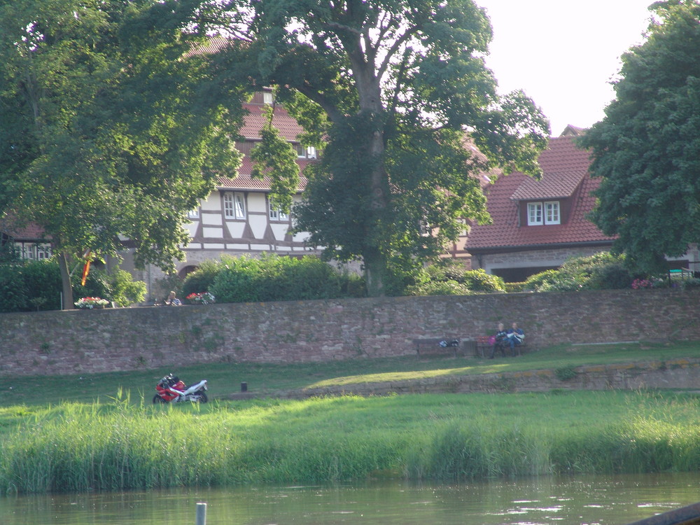 An der Weser bei Grohnde