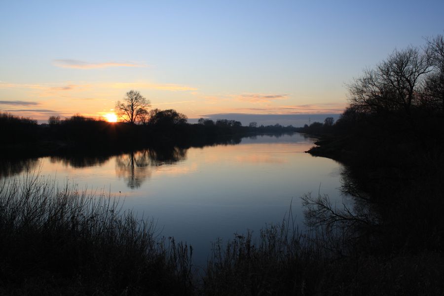 An der Weser bei Intschede VI