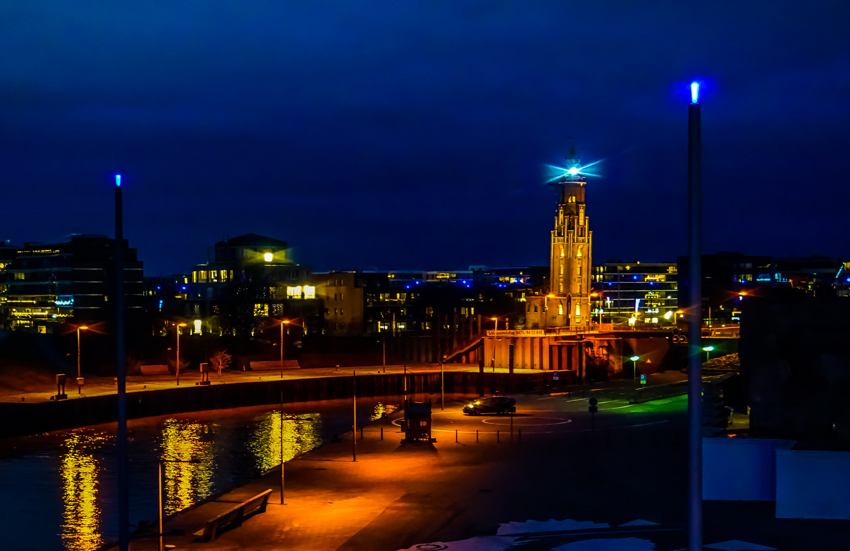 an der Weser in Bremerhaven 