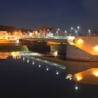 An der Weser in der Nacht