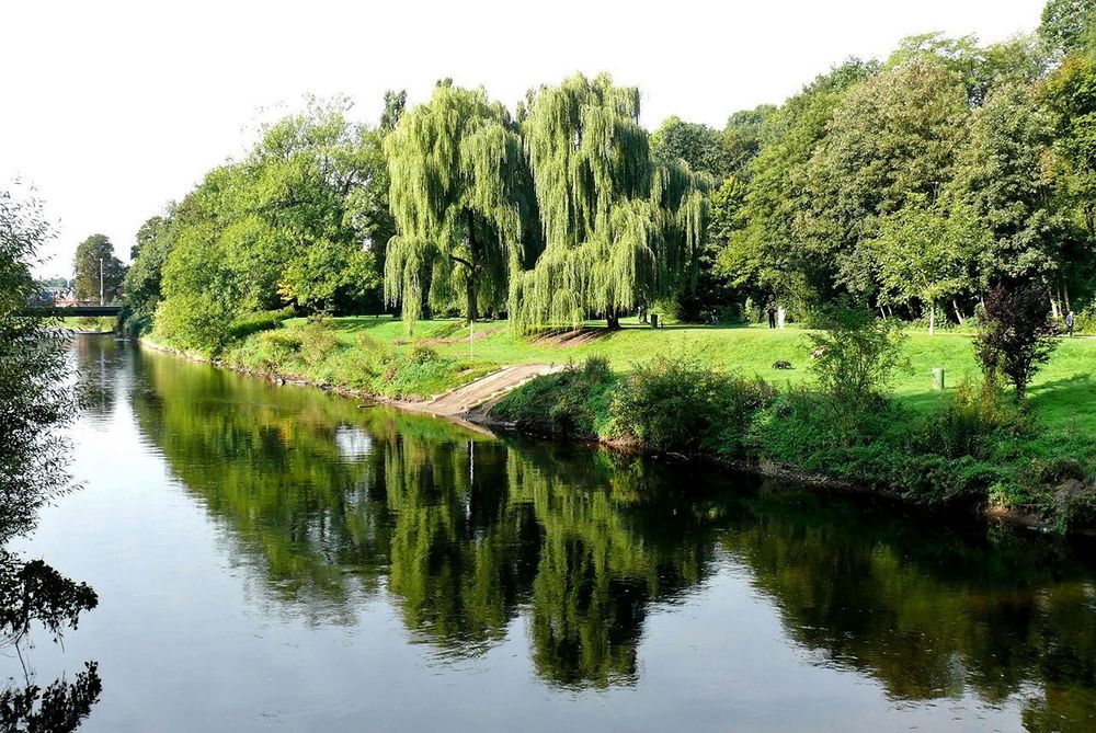 An der Wupper in Leverkusen-Opladen