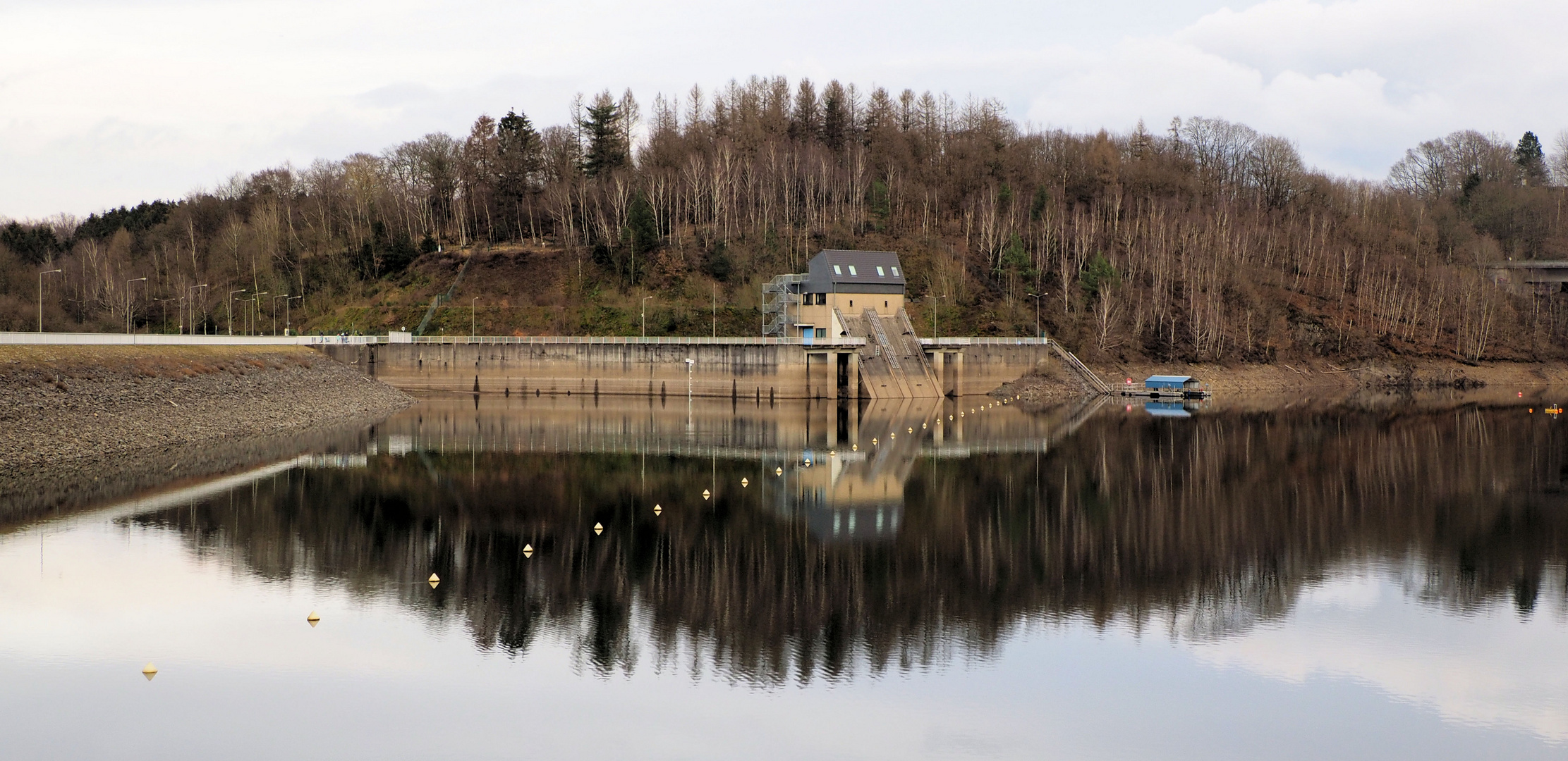 An der Wupper Talsperre in Remscheid...