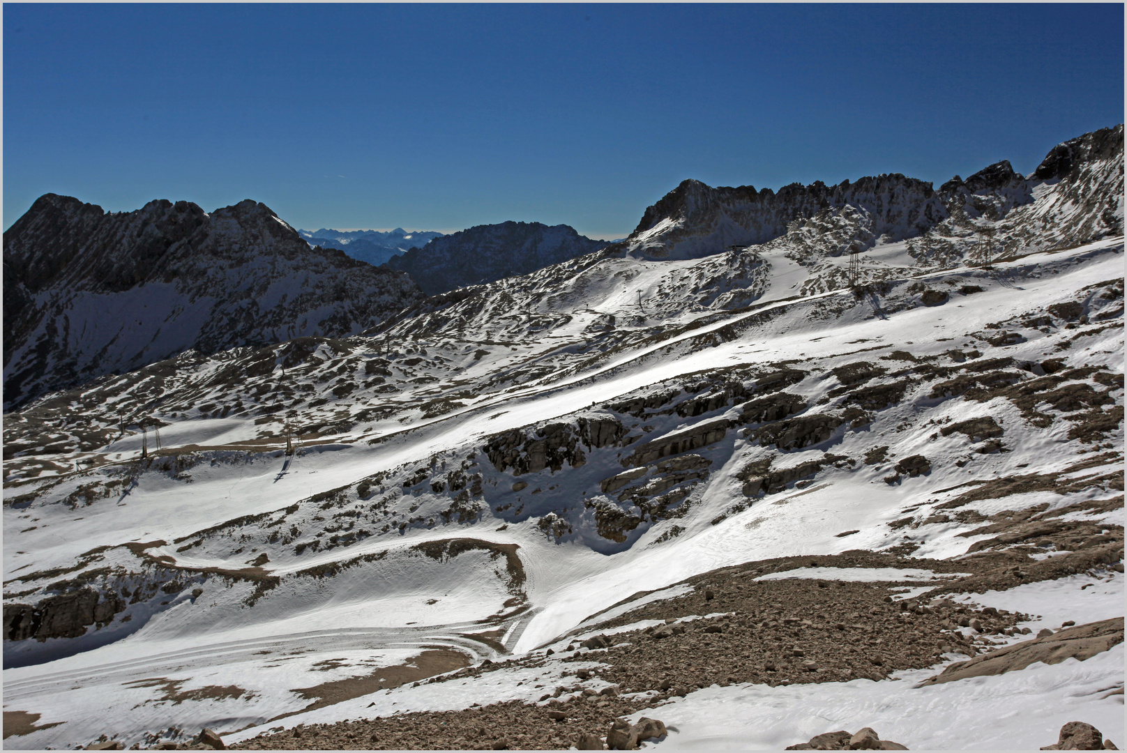 ...an der Zugspitze...