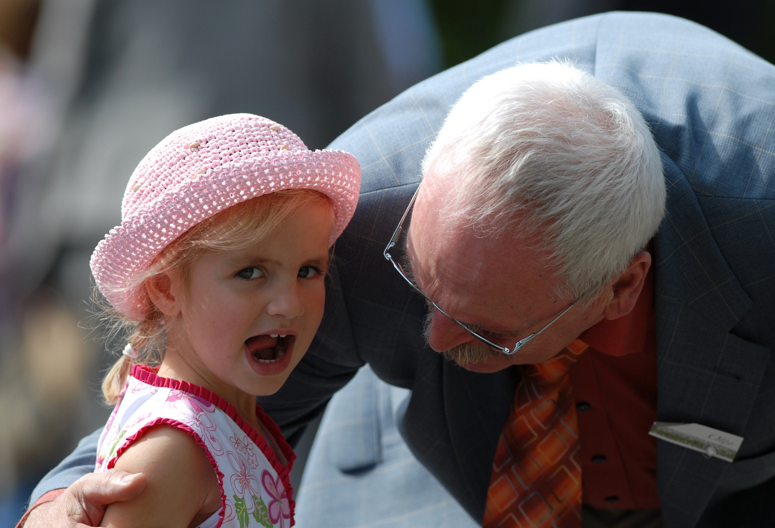 An die Hochzeit mit dem Opa