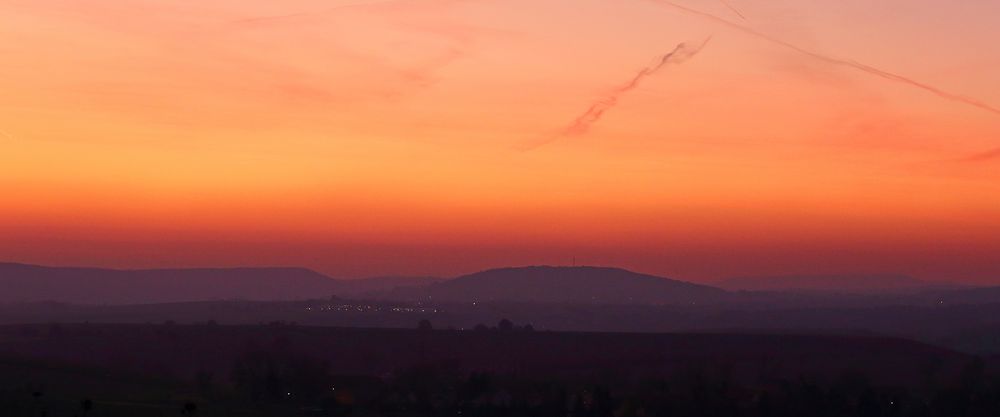 An Dr. Martin Luthers Reformation erinnert mich nicht nur dieses "himmlische Morgenrot..."