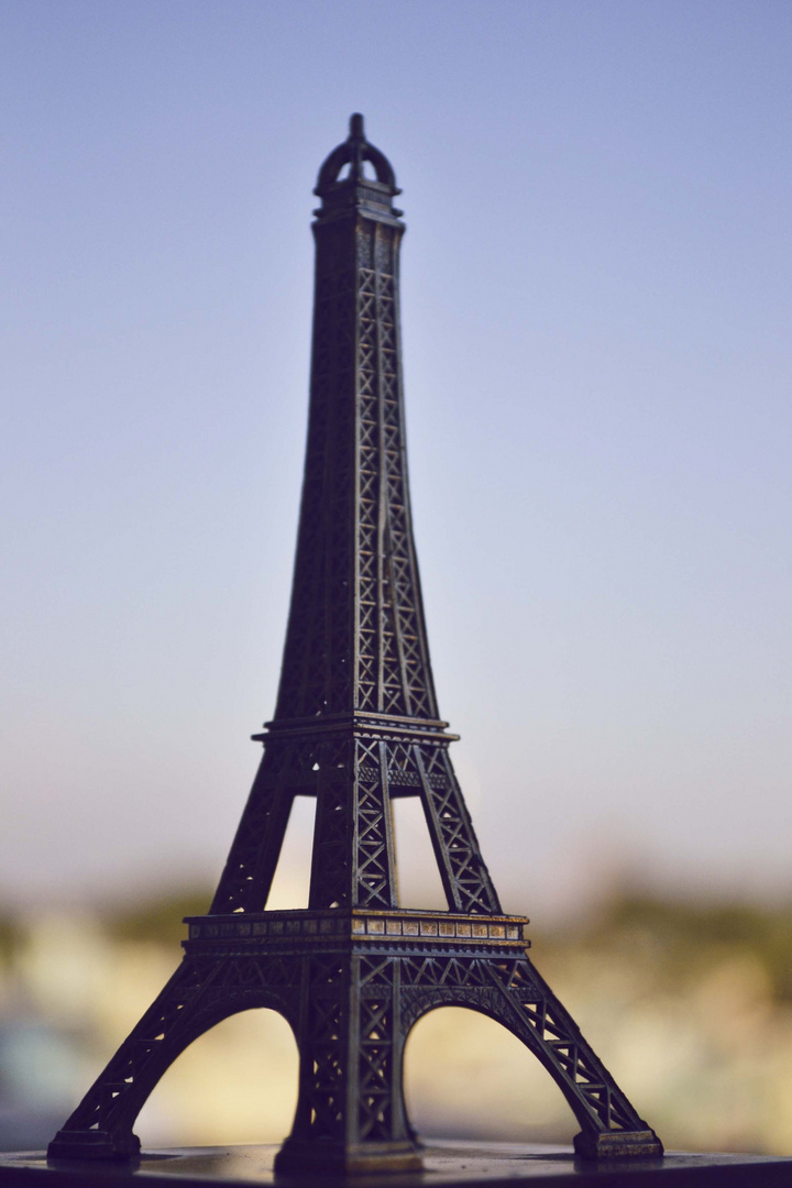 An Eiffel Tower Model