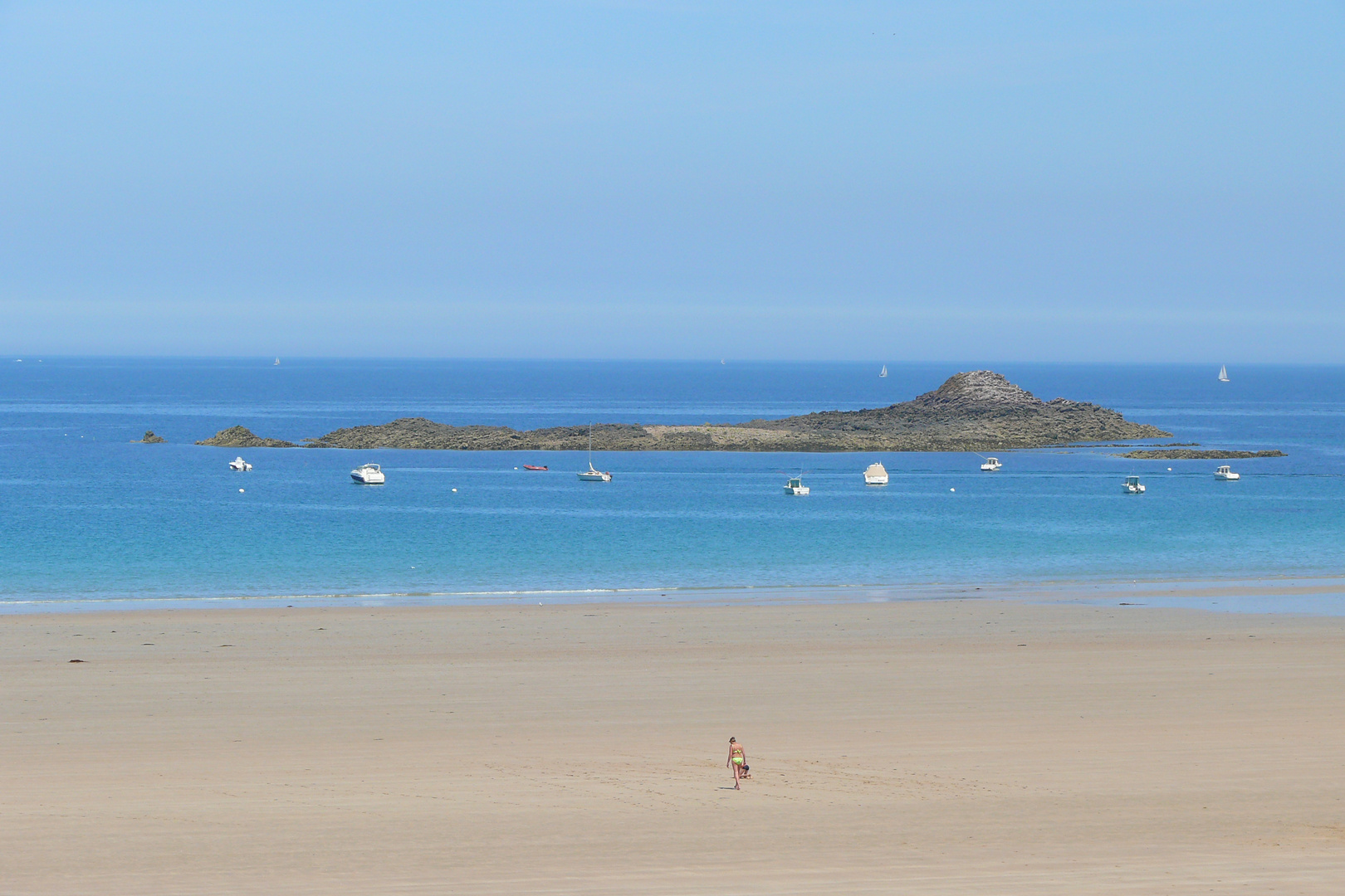 an einem bretonischen Strand