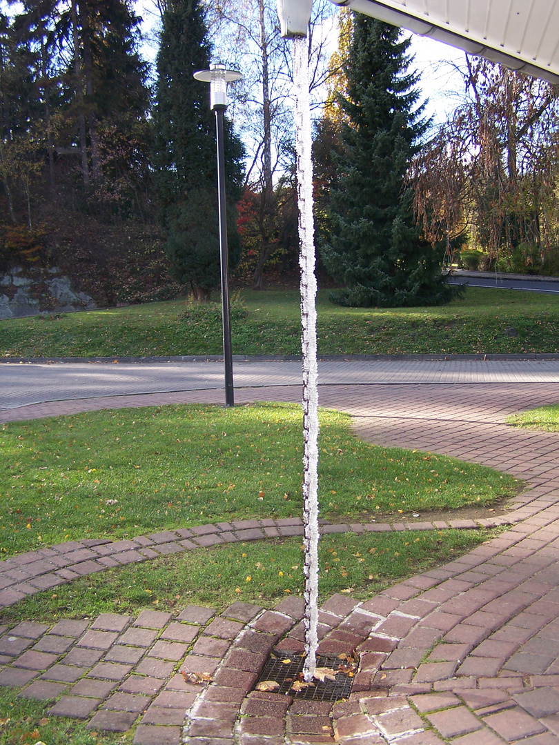 An einem eiskalten Herbsttag in Oybin...