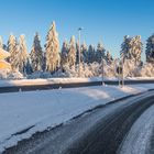 ...an einem eiskalten, wunderschönen Morgen auf der Wasserkuppe 