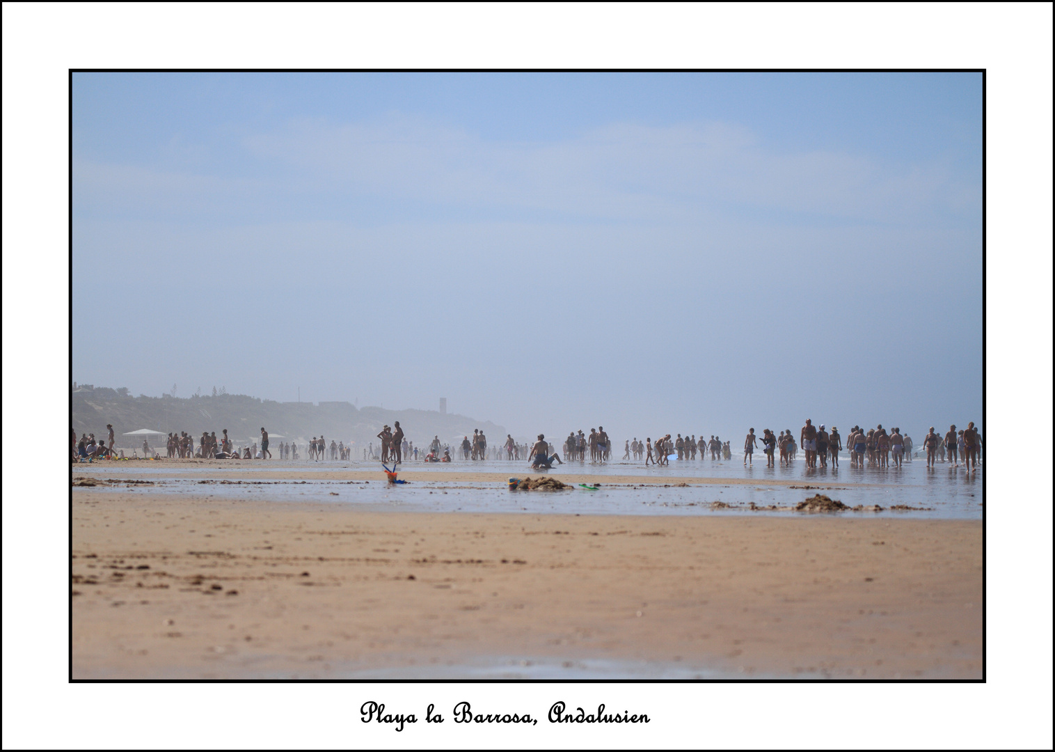 An einem Ferientag an der Playa la Barrosa