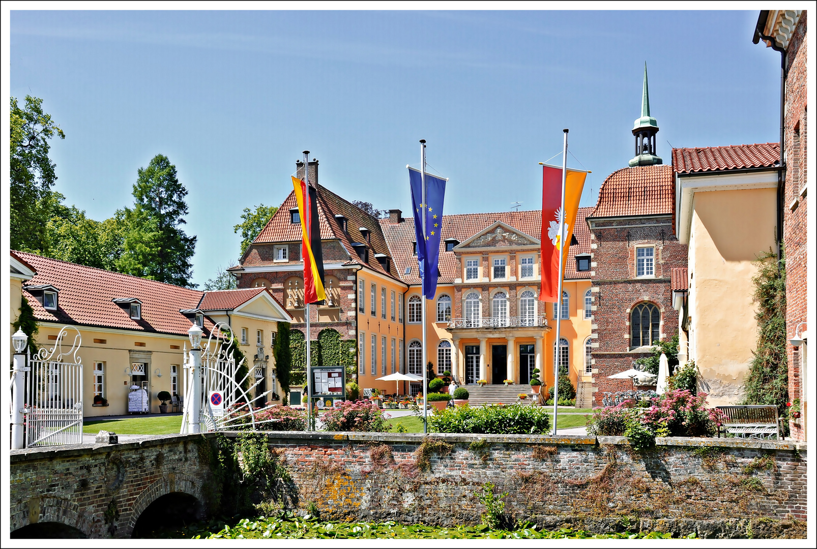 An einem heißen Sommertag