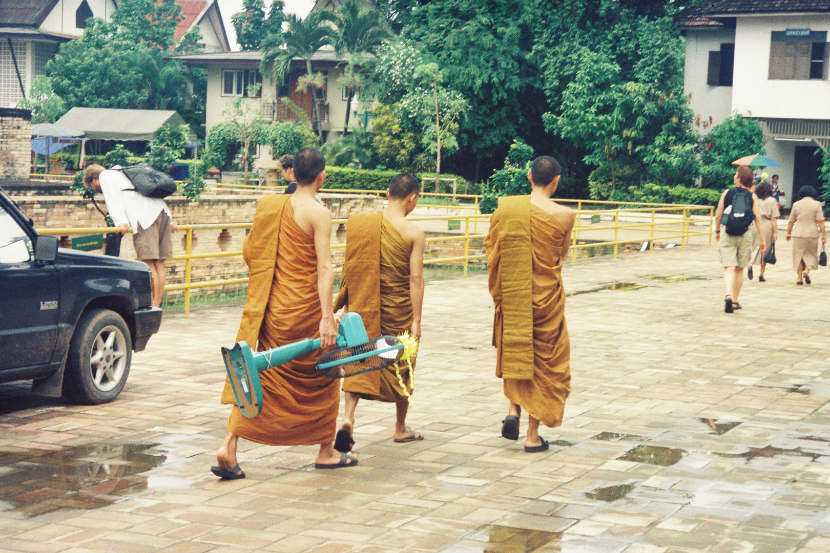 An einem heißen Tag in Thailand