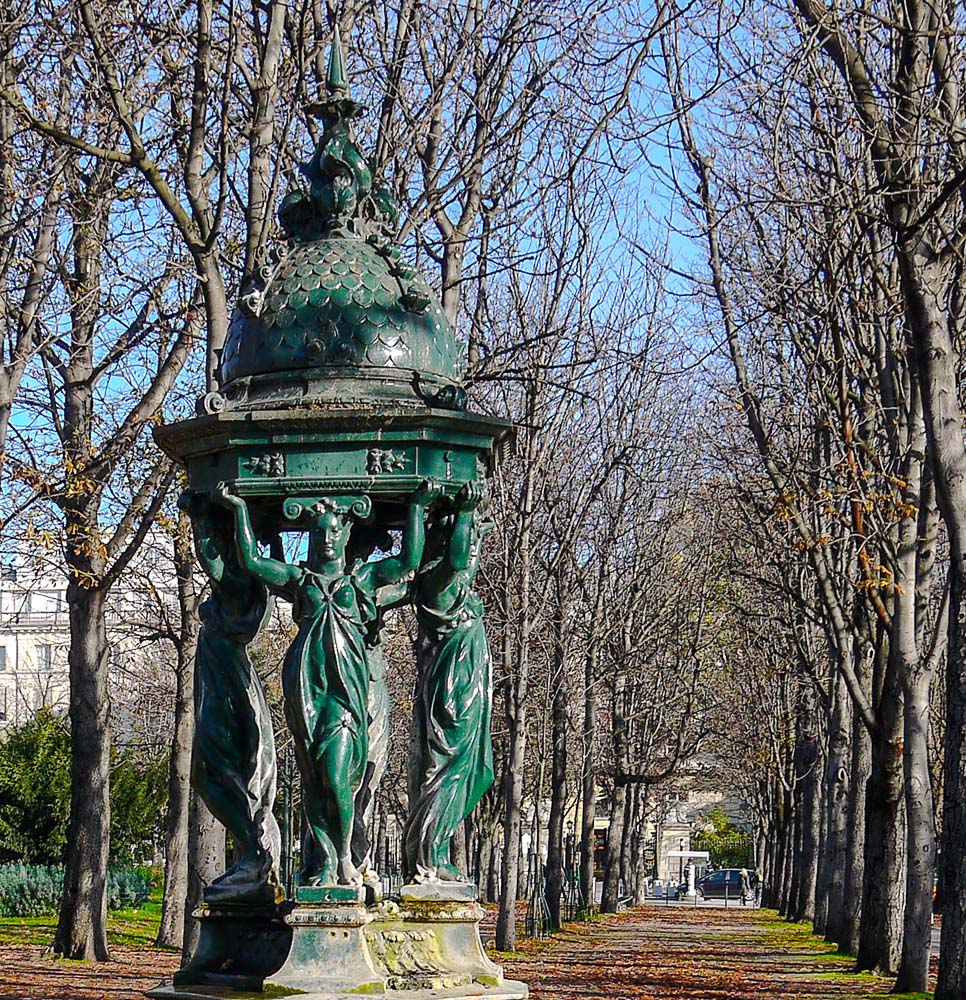 An einem Herbsttag in Paris