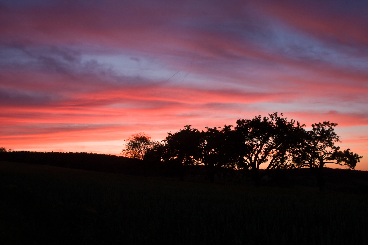 An einem Juni Abend