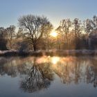 An einem kalten Morgen an der  Ruhr .....