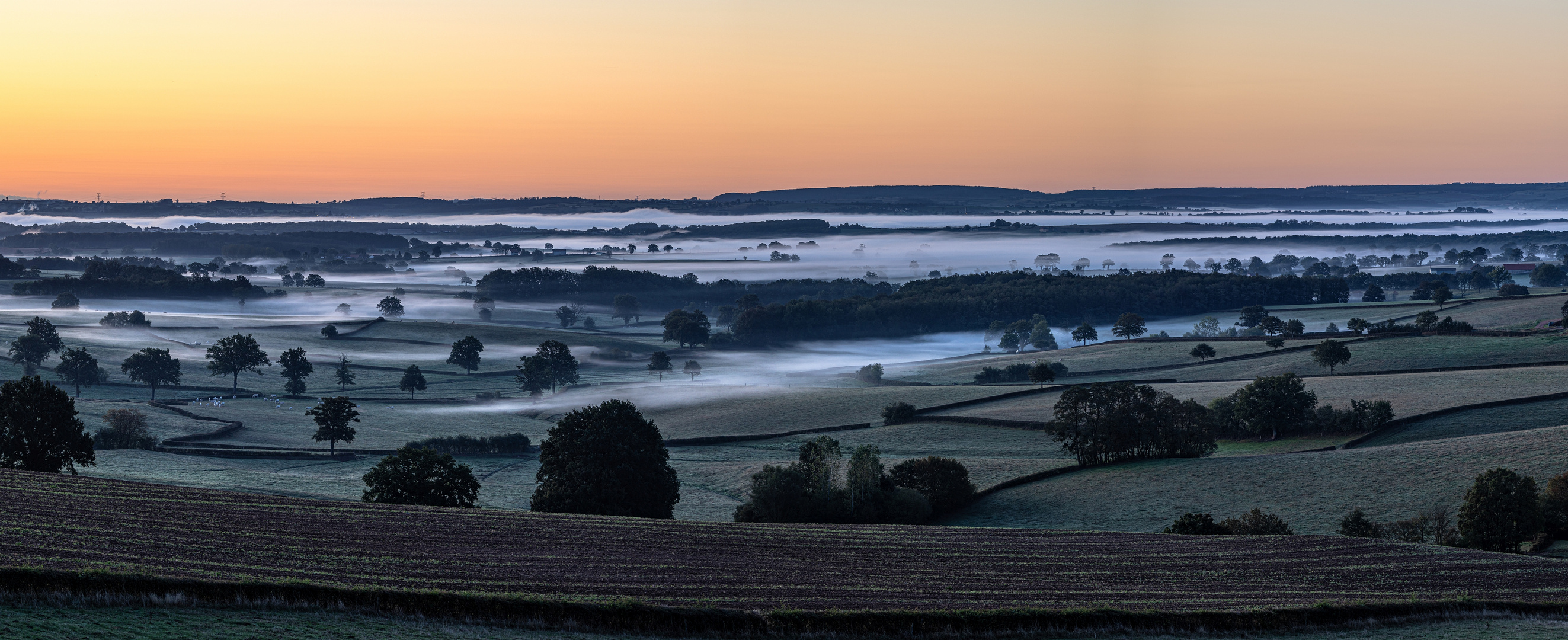 An einem kühlen Morgen ....