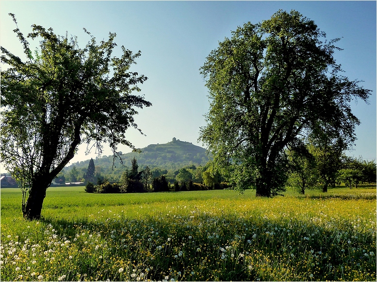 An einem Maimorgen unterwegs