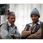 An einem Markt in Gangtok