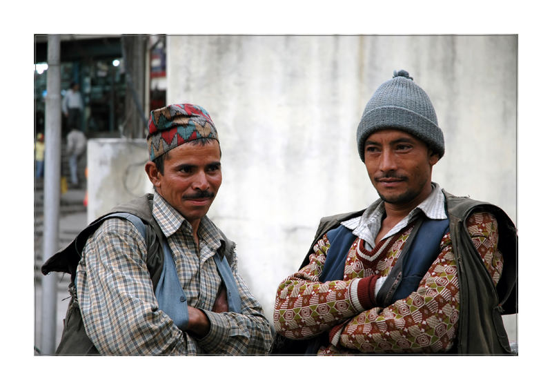 An einem Markt in Gangtok