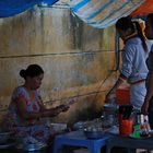 An einem Marktstand in Hoi An, Vietnam