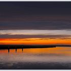 An einem Novemberabend am Bodden