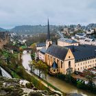 an einem regnerischen Tag in Luxemburg