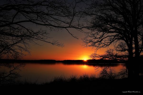 An einem schönen abend