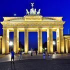 An einem schönen Sommerabend am Brandenburger Tor