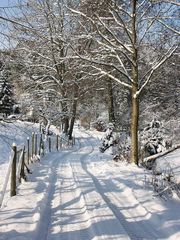 An einem schönen Wintertag