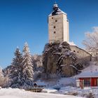 ... an einem sehr kalten Wintermorgen in Mariastein