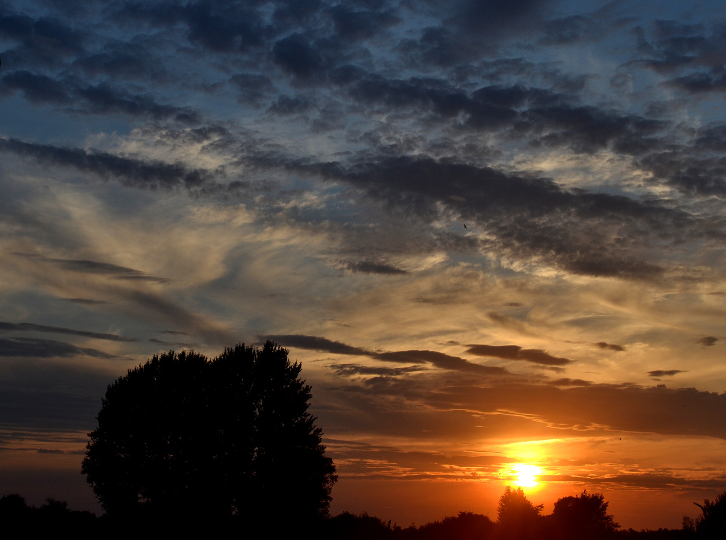 an einem Sommerabend