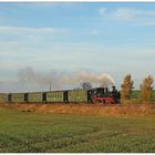 An einem sonnigen Oktoberabend vor Naundorf