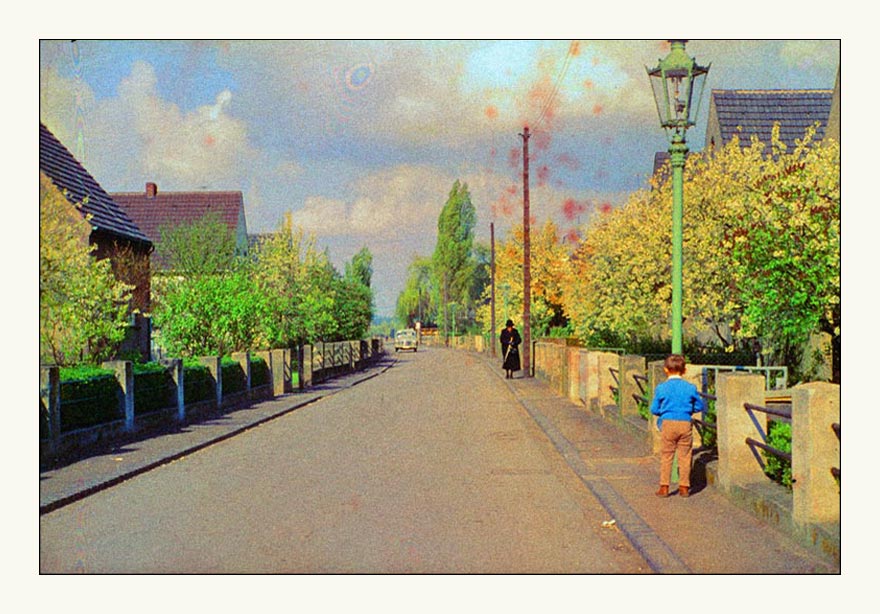 An einem stillen Sonntag Vormittag im Frühling vor langer, langer Zeit